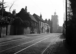 Hillingdon Hill, looking towards the village and St John the Baptist church, London