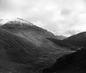 Scenic Prints: The Hills of Argyllshire. The rest and be thankful scenery has all the merits claimed of