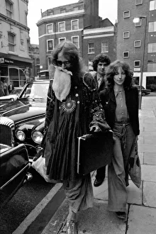 Hippy Nicholas Albery seen here outside the court house at Slough