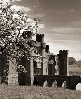 The Historic Hurstmonceaux castle in Sussex founded 1440 Architecture castles