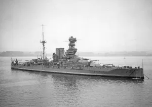HMS Valiant was one of five Queen Elizabeth-class battleships seen here approaching