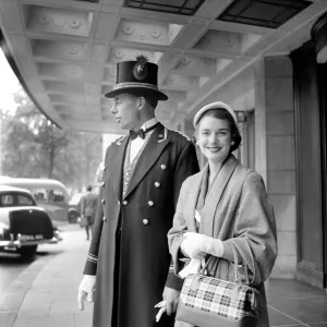 Doorman Prints: Holidays: Barbara Synder, 23 year old Air Stewardess from Long Island, America