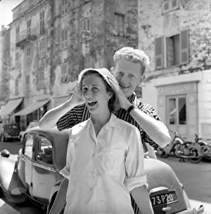 Holidays: Holidaymakers: Tourists explore the fishing villages of Corsica
