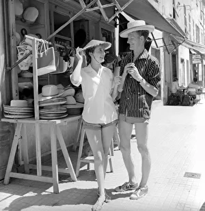 Holidays: Holidaymakers: Tourists explore the fishing villages of Corsica