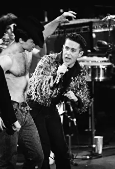 01066 Prints: Holly Johnson performing at the Stand by Me: AIDS Day Benefit concert at Wembley Arena
