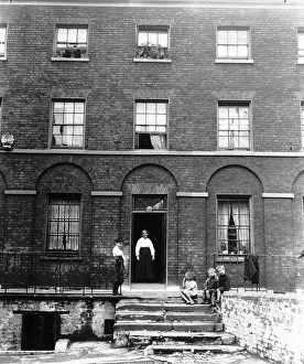 Home of Charlie Chaplin In Kennington Where He Spent The Early Years Of His Life