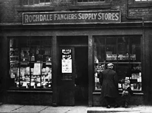 00038 Prints: The home of the Co-op movement. The original building at Toad Lane in Rochdale