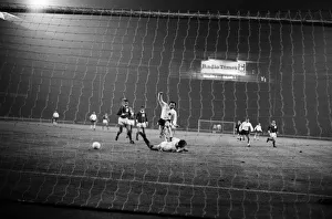 Home International Championship football match at Wembley