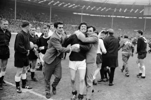 Home International and European Championship Qualifying match at Wembley Stadium