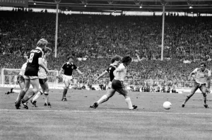Home Internationals 1980 / 81 Season, England v Scotland at Wembley