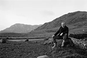 Home Secretary James Callaghan on a walking holiday at Snowdon, Wales. 11th January 1970