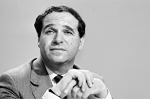 00429 Prints: Home Secretary Leon Brittan pictured at the Conservative Party Conference in Brighton