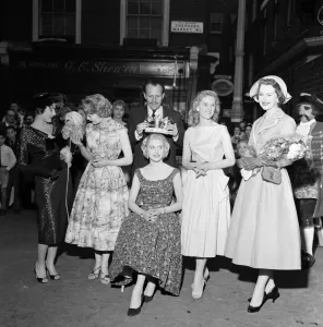 The Hon. Mrs Gerald Legge, who is one of the judges in the Daily Mirror Debutante