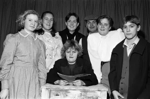 Honley High School students acted out the Charles Dickens classic, A Christmas Carol