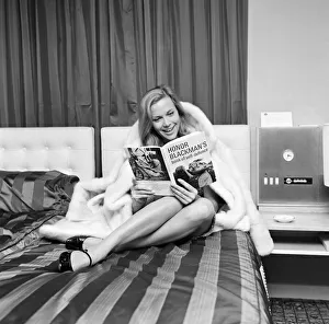Honor Blackman, actress, in Manchester to launch her book on self defence
