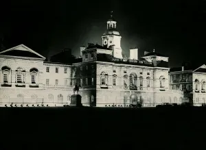 Capital Prints: Horseguards Parade illuminated and floodlit for the silver jubilee celebration for King