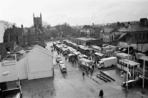 Hosier Street Market, Reading, Saturday 22nd March 1975