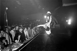 00337 Prints: Hot Gossip Dancers seen here performing on stage at the Usher Hall in Edinburgh -6th