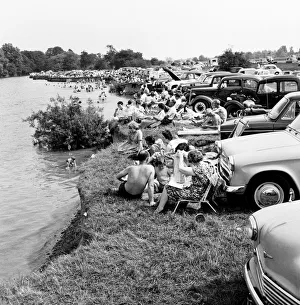 The hot weather over the Whit Sunday brought out the daytrippers to the River Thames