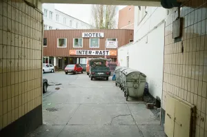 Rubbish Prints: Hotel Inter-Rast in Hamburg, West Germany November 1989