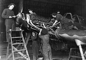 Mechanic Prints: Throughout the hours of darkness, WaF Flight mechanics are on duty servicing aircraft
