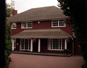 The house of David Unsworth Everton defender in July 1998 Formby, Merseyside