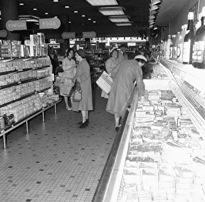 House wives seen here at the Bexley Heath Co-Op supermarket doing the weekly