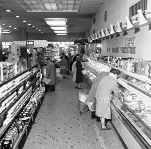 House wives seen here at the Bexley Heath Co-Op supermarket doing the weekly