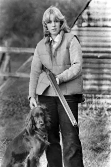 Shotgun Prints: Housekeeper Turned Gamekeeper! Diane Siebart must be Britain