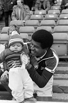Mascot Prints: Howard Gayle, Birmingham City football player with mascot Glen Bennett, St Andrews