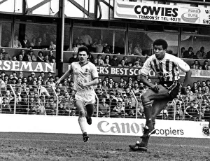 Howard Gayle scores goal number two for Sunderland against barnsley