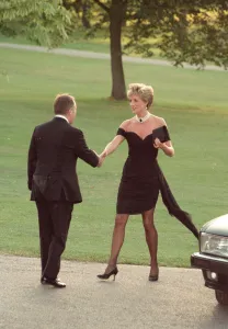 HRH Princess Diana, The Princess of Wales arrives for The Serpentine Gallery
