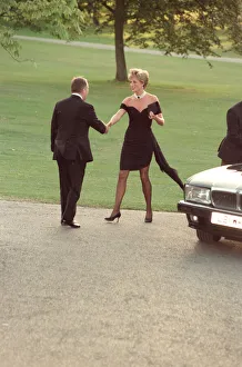 01514 Prints: HRH Princess Diana, The Princess of Wales arrives for The Serpentine GalleryOs summer
