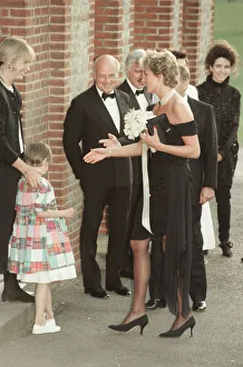 HRH Princess Diana, The Princess of Wales arrives for The Serpentine GalleryOs summer