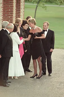 01514 Prints: HRH Princess Diana, The Princess of Wales arrives for The Serpentine GalleryOs summer