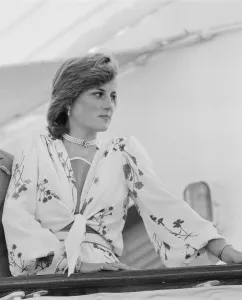 01071 Prints: HRH Princess Diana, The Princess of Wales in Gibraltar for her Honeymoon with her
