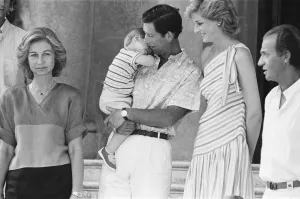 HRH Princess Diana, The Princess of Wales and her husband HRH Prince Charles