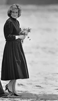 01085 Prints: HRH Princess Diana, The Princess of Wales and her husband HRH Prince Charles
