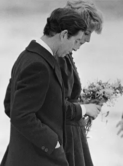 01085 Prints: HRH Princess Diana, The Princess of Wales and her husband HRH Prince Charles