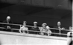 HRH Queen Elizabeth Queen Mother at Epsom Oaks May 1955
