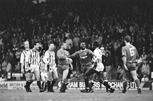 Huddersfield 2-1 Bury, Division 3 League match at Leeds Road, Saturday 22nd December 1990