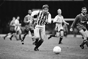 Huddersfield 2-1 Bury, Division 3 League match at Leeds Road, Saturday 22nd December 1990