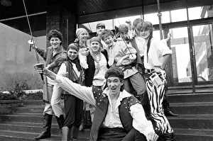 Characters Prints: Huddersfield New College production of G&S Pirates of Penzance. 6th December 1985