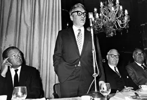 Publishing Prints: Hugh Cudlipp (standing), Chairman of the International Publishing Corporation