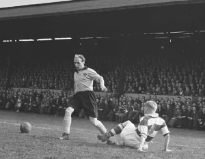 Hull City strikers seen here beating the Queens Park Rangers defence