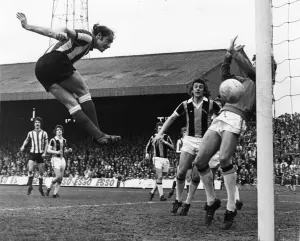 Hull City v Sunderland league match at Boothferry Park April 1976