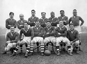 Hull Kingston Rovers Rugby League Club Back row L-R: A Ferguson, H Mills, D Scholes