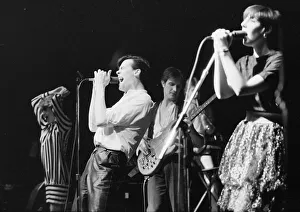 The Human League 1982 Performing on stage In concert Music Groups