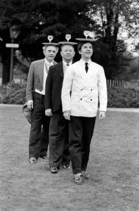 Humour: Ivor Spencer, Toast Master and Leslie Bartlett professional Butler held a school