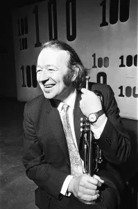 00596 Prints: Humphrey Lyttelton Jazz musician seen here at the 100 Club on Oxford Street